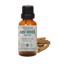 Organik Udi Hindi Yağı, 30ml %100 Saf