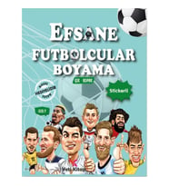 Efsane Futbolcular Boyama Kitabı
