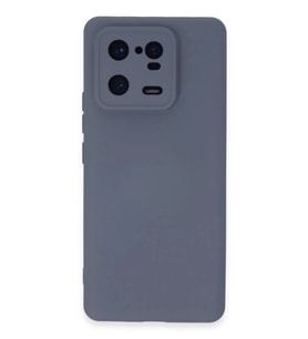 Durukar® Mi 13 Pro Kılıf Nano içi Kadife Silikon - Gri