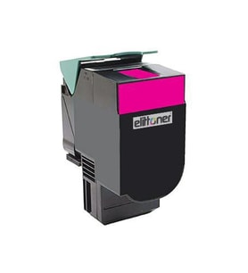 Elittoner 80C8SM0 - Lexmark CX310, CX410, CX510 Magenta (2K)