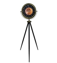 Eskitme 24 Saat Göstergeli Özel Tasarım Tripod Ayaklı Saat