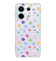PrintiFy Xiaomi Redmi Note 13 Pro 5G ile Uyumlu Water Color 6  Kamera Korumalı Şeffaf  Kılıf