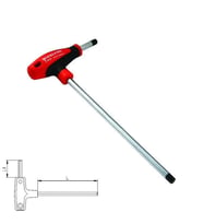 İzeltaş 4920 T Tipi Allen Anahtar 6 Mm