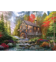 Ks Games 1000 Parça Puzzle The Old Wood Mill Dominic Davison
