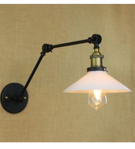 RİOLİGHT RETRO HAREKETLİ METAL BAŞLIK APLİK ŞAPKA ÇAPI:23CM (Siyah - Beyaz)