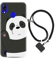 Reeder P13 Blue Plus Kılıf Desenli İpli Askılı Hello Panda 1709