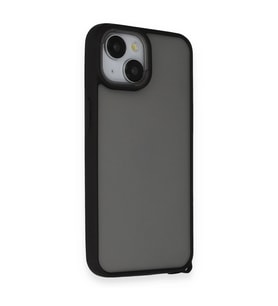 Apple İphone 14 Kılıf Elegant Kapak - Siyah