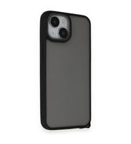 Apple İphone 14 Kılıf Elegant Kapak - Siyah