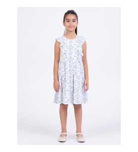 Civil Girls Kız Çocuk Elbise 2-5 Yaş Pembe (Lacivert)