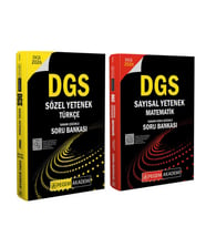 Pegem 2026 DGS Sayısal Yetenek Matematik ve Sözel Yetenek Türkçe Soru Bankası Seti 2 Kitap