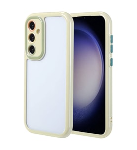 Samsung Galaxy S23 Uyumlu Kılıf Kamera Korumalı Renkli Kenar ve Çerçeve Tasarımlı Zore Vitamin Kapak