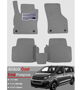 OPEL ZAFİRA (2019-2025) Uyumlu EVA Paspas Tam Set–Araca Özel,Oto Paspas,Kolay Montaj