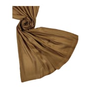 Mısırlı Eşarpları Parıltılı Bantlı Elegance Prenses Şal (Altın)