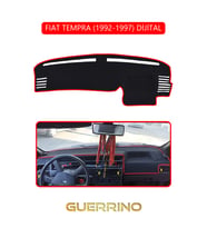 FIAT TEMPRA 1992-1997 Modellerine Uygun DijitalTORPİDO KORUMA HALISI KIRMIZI KENAR