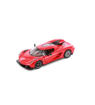 ​Kinsmart Metal Çek Bırak Araba Koenigsegg Jesko Absolut 1/36 Ölçekli (Kırmızı)