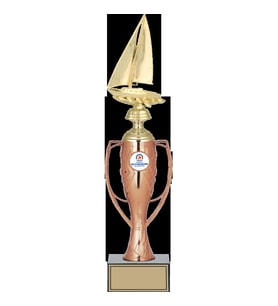 ODAK KUPA - Figürlü Kupalar - Yelken Figürlü Kupalar FG-025 C - 40 cm