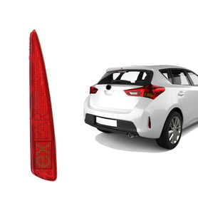 TOYOTA AURIS ARKA TAMPON REFLEKTÖRÜ SAĞ TARAF 2012 - 2014 AURİS ARKA KEDİ GÖZÜ