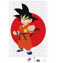 Goku Criança Puzzle 240 Parça Yapboz