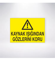 Kaynak Işığından Gözlerini Koru