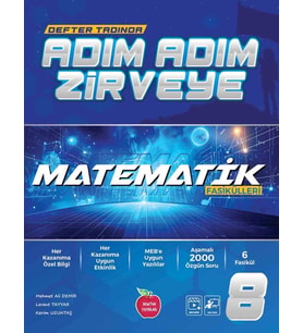 Newton 8.Sınıf Matematik Fasikül Adım Adım Etkinlikli Konu Anlatımlı Soru Bankaları