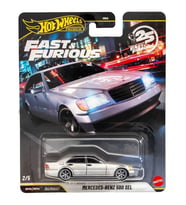 Hot Wheels Premium - Mercedes-Benz 500 SEL - Fast & Furious (1/64) 25th Anniversary