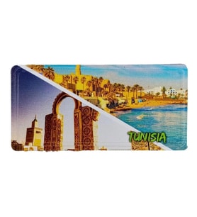 Tunus Temalı Plaka Magnet (Karışık)