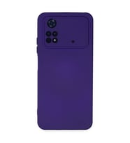 Xiaomi Poco M4 Pro 4g Kılıf Nano İçi Kadife Silikon - Mor