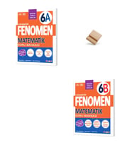 Fenomen 6. Sınıf Maarif Matematik 6A ve 6B Soru Bankası + Telefon Standı