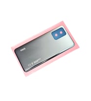 Tkgz Xiaomi POCO X3 GT Arka Kapak Batarya Pil Kapağı (CAM) SİYAH