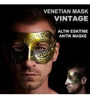 Antik Tarz Balo Maskesi