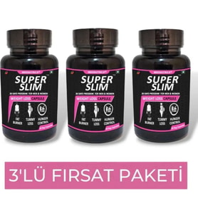 Medinutrica Super Slim Bölgesel 30lu Dstklyci x 3 Adet
