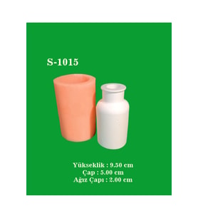 Şişe Vazo Silikon Kalıp (S1015)