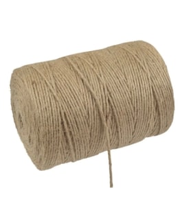 Jütburada Bej Jüt İplik ~500 Gr 500 Metre Hasır İp Kırnap İp Doğal İp Çuval İp