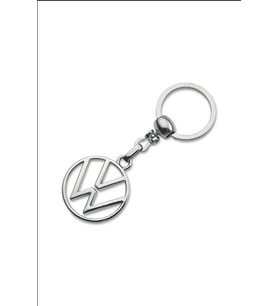 Volkswagen Yeni Logo Metal Otomobil Anahtarlığı - Krom Kaplamalı A KALİTE 1 ADET (Standart)
