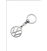 Volkswagen Yeni Logo Metal Otomobil Anahtarlığı - Krom Kaplamalı A KALİTE 1 ADET (Standart)
