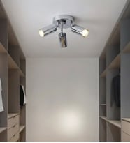 Thalassa Spotlu Plafonyer Üçlü Avize RA-AVZ- 9803-21-76 (Krom)