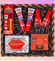 eJOYA Doğal Sabun & Kalıcı Ruj & Dudak Şişirici Lip Gloss & Oje & Dudak Maskesi Kozmetik Hediye Seti 110918