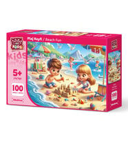 Art Çocuk Plaj Keyfi 100 Parça Puzzle