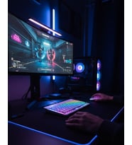 Northcity Bluetooth Klavye Mouse Seti Aydınlatmalı Türkçe Q Ergonomik Tasarım - Kablosuz ve Güçlü Performans
