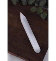 Selenit Taşı Doğal Taş Kazık ( 15 CM ) - KT0440
