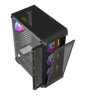 POWERBOOST 600W PB-PS7840B Gaming Mid-Tower PC Kasası