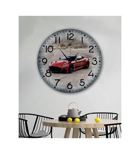 bilge Tasarım retro Duvar Saati 40 x 40 CM (Karışık)