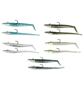 Savage gear Sandeel And Slug 10 cm 10gr 4+2 Adet Silikon Yem 19-Glow