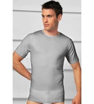 Amora Secret Erkek Pamuklu Kısa Kol Geniş Yaka Klasik Fanila T-shirt