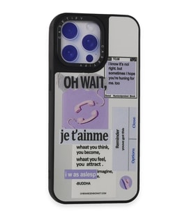 Durukar® iPhone 15 Pro Kılıf Mirror Desenli Kapak - Mirror - 4