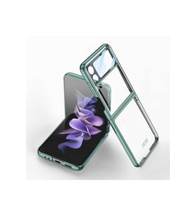 Samsung Galaxy Z Flip 4 Uyumlu Kılıf Zore Kıpta Lensli Kapak