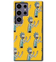 Galaxy S24 Ultra Kılıf HD Desen Baskılı Kılıf - Rick Felsefesi