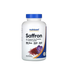Saffron, 88,5 mg, 240 Kapsül