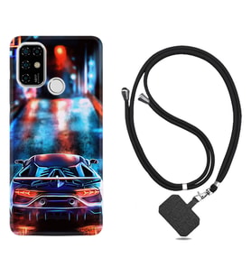 Casper E30 F20 X20 Kılıf Boyun Askılı Silikon Neon Cars 1724