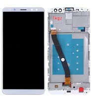 Tkgz - Mate 10 Lite Uyumlu Lcd Ekran Dokunmatik Servis Lcd ÇITALI BEYAZ